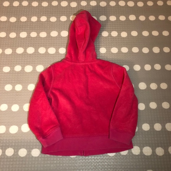 Gap, zip up hoodie sweater, pink - Picture 4 of 4